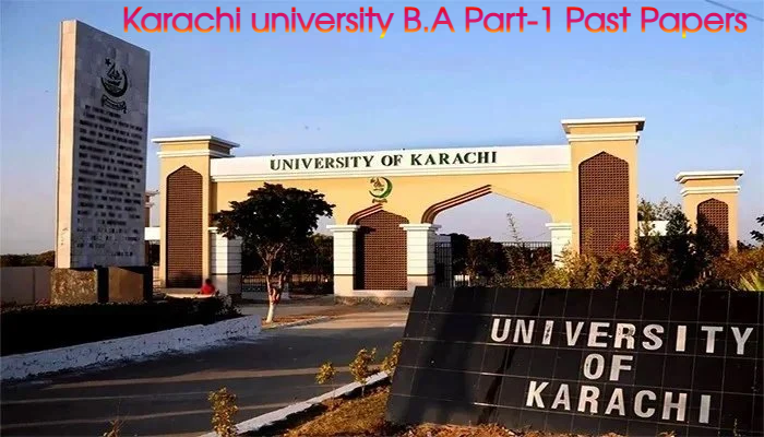 Karachi University B.A Past Papers